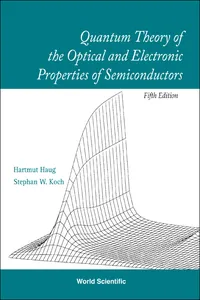 Quantum Theory of the Optical and Electronic Properties of Semiconductors_cover