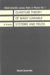 Quantum Theory of Many Variable Systems and Fields_cover