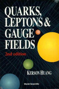 Quarks, Leptons and Gauge Fields_cover