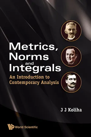 Metrics, Norms and Integrals