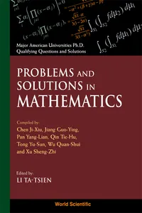 Problems and Solutions in Mathematics_cover