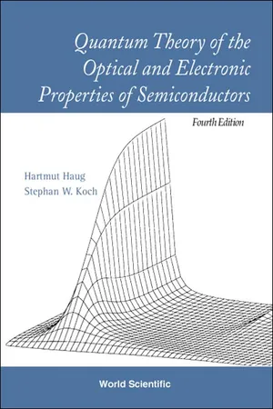 Quantum Theory of the Optical and Electronic Properties of Semiconductors