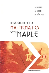 Introduction to Mathematics with Maple_cover
