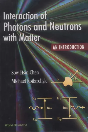 Interaction of Photons and Neutrons with Matter