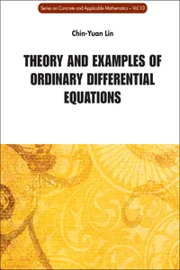 Theory and Examples of Ordinary Differential Equations_cover