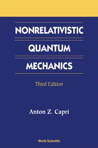 Nonrelativistic Quantum Mechanics_cover