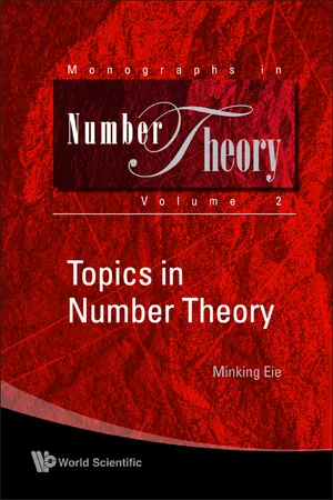 Topics in Number Theory