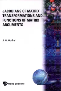 Jacobians of Matrix Transformations and Functions of Matrix Arguments_cover