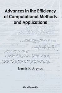Advances in the Efficiency of Computational Methods and Applications_cover