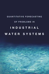 Quantitative Forecasting of Problems in Industrial Water Systems_cover