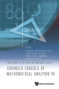 Advanced Courses Of Mathematical Analysis Vi - Proceedings Of The Sixth International School_cover