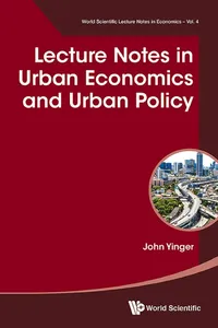 Lecture Notes in Urban Economics and Urban Policy_cover