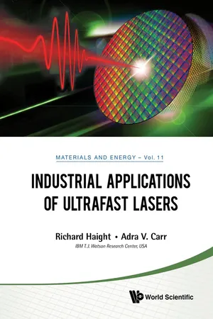 Industrial Applications of Ultrafast Lasers