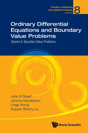 Ordinary Differential Equations and Boundary Value Problems