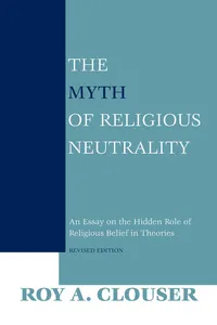 The Myth of Religious Neutrality, Revised Edition_cover