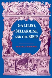 Galileo, Bellarmine, and the Bible_cover