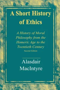 A Short History of Ethics_cover
