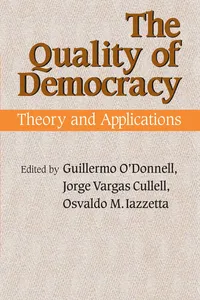 The Quality of Democracy_cover