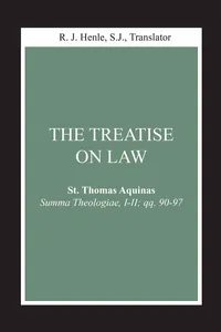 The Treatise on Law_cover