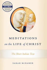 Meditations on the Life of Christ_cover