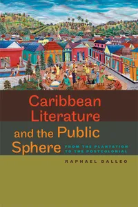 Caribbean Literature and the Public Sphere_cover