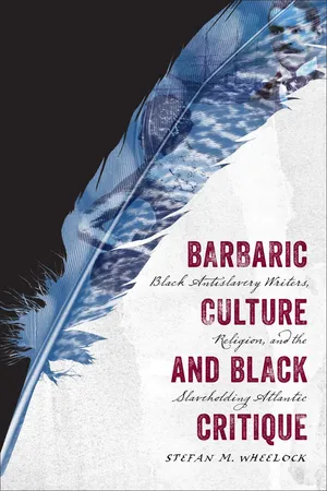 Barbaric Culture and Black Critique