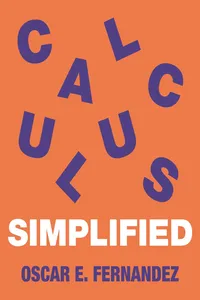Calculus Simplified_cover