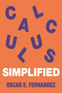 Calculus Simplified_cover