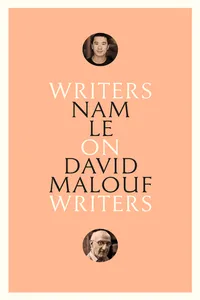 On David Malouf_cover