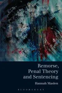 Remorse, Penal Theory and Sentencing_cover