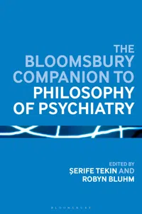 The Bloomsbury Companion to Philosophy of Psychiatry_cover
