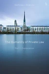 The Humanity of Private Law_cover