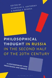 Philosophical Thought in Russia in the Second Half of the Twentieth Century_cover