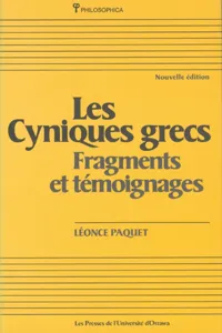 Les Cyniques grecs_cover