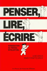 Penser, lire, écrire_cover