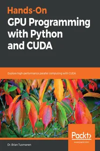 Hands-On GPU Programming with Python and CUDA_cover