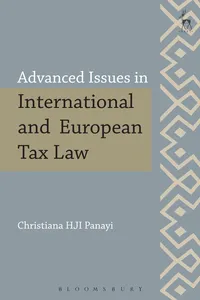 Advanced Issues in International and European Tax Law_cover