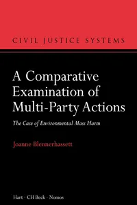 A Comparative Examination of Multi-Party Actions_cover