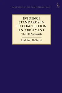 Evidence Standards in EU Competition Enforcement_cover