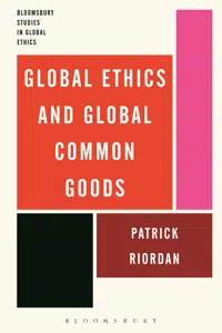 Global Ethics and Global Common Goods_cover