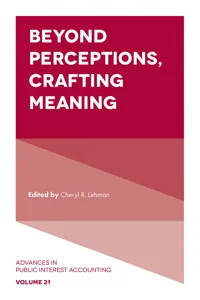 Beyond Perceptions, Crafting Meaning_cover