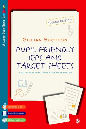 Pupil Friendly IEPs and Target Sheets