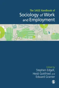 The SAGE Handbook of the Sociology of Work and Employment_cover