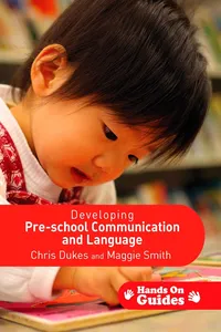 Developing Pre-school Communication and Language_cover