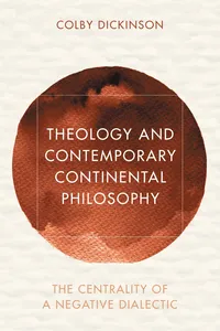 Theology and Contemporary Continental Philosophy_cover