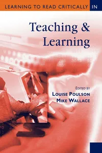 Learning to Read Critically in Teaching and Learning_cover