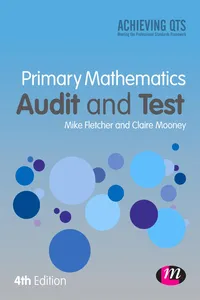 Primary Mathematics Audit and Test_cover