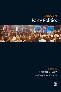 Handbook of Party Politics_cover