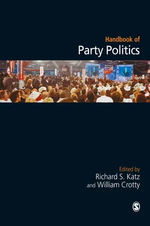 Handbook of Party Politics