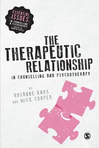 The Therapeutic Relationship in Counselling and Psychotherapy_cover